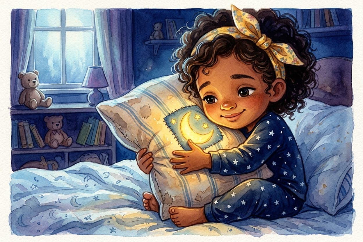 Ilustração do conto O Travesseiro que Guardava Sonhos