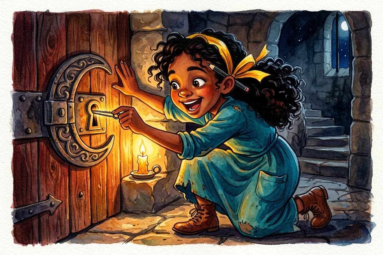 Ilustração do conto A Princesa que Não Quis Ser Resgatada